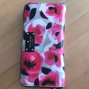 Kate Spade large floral wallet
